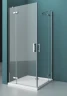Душевой уголок BelBagno Kraft 80х80 KRAFT-A-22-80-C-Cr профиль Хром стекло прозрачное