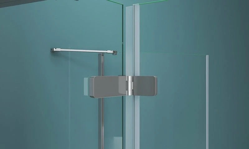 Душевой уголок BelBagno Kraft 80х80 KRAFT-A-22-80-C-Cr профиль Хром стекло прозрачное
