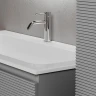 Тумба под раковину Sancos Folk 100 FL100ES подвесная Ergraut soft МДФ / ЛДСП