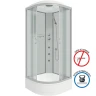 Душевая кабина Niagara Classic 100x100 NG-3302-14G с гидромассажем