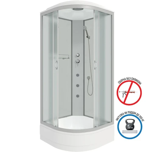 Душевая кабина Niagara Classic 100x100 NG-3302-14G с гидромассажем