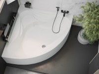 Акриловая ванна Santek Сан-Паулу 150x150 1WH302399 без гидромассажа
