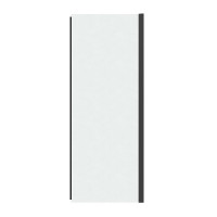 Душевая стенка Grossman Pragma 100 200.K33.03.100.21.02 профиль Черный матовый стекло шиншилла
