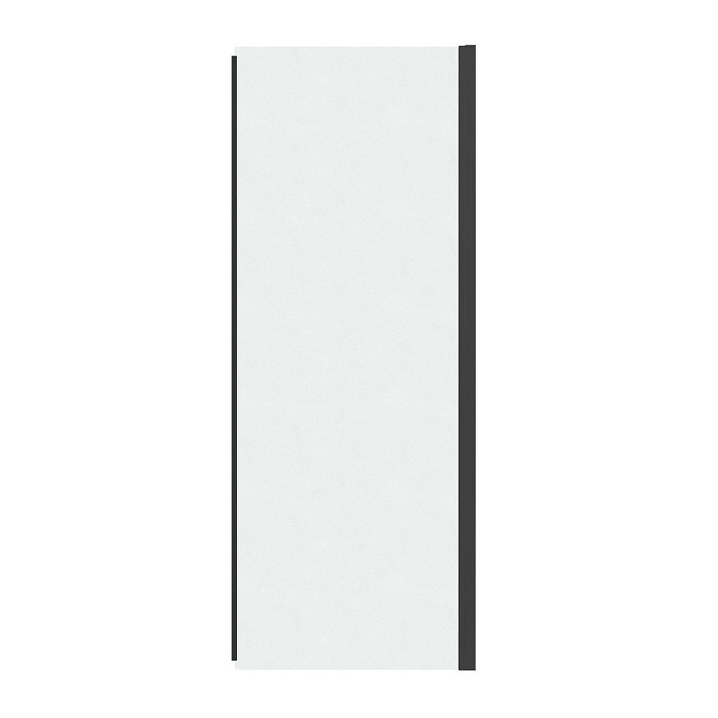 Душевая стенка Grossman Pragma 100 200.K33.03.100.21.02 профиль Черный матовый стекло шиншилла