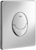 Комплект унитаза с инсталляцией Grohe Solido Perfect 39192000 с кнопкой смыва Хром и сиденьем Микролифт фаянс подвесной