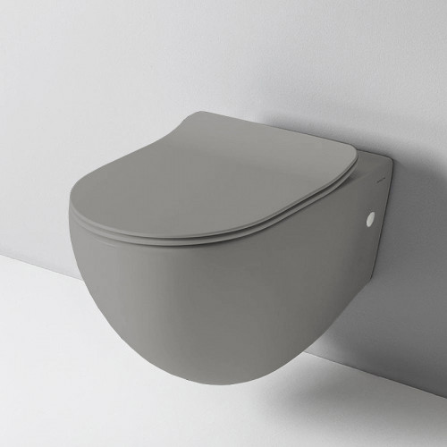 Унитаз Artceram File 2.0 FLV004 15 00 подвесной Grigio oliva без сиденья фарфор подвесной