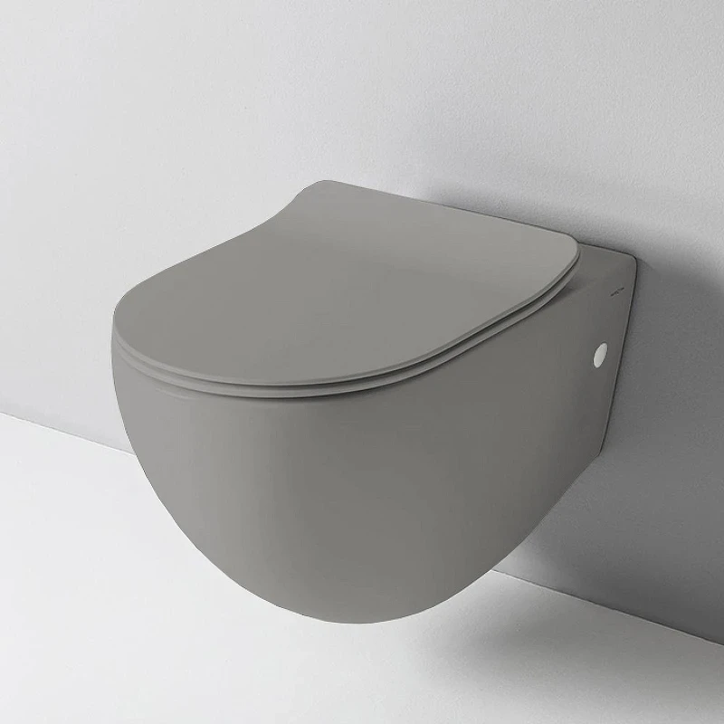 Унитаз Artceram File 2.0 FLV004 15 00 подвесной Grigio oliva без сиденья фарфор подвесной