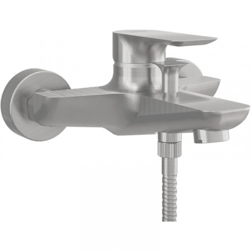Смеситель для ванны Remer Infinity I05NP Никель брашированный латунь на стену
