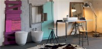 Биде Kerasan Tribeca 5120 с одним отверстием под смеситель