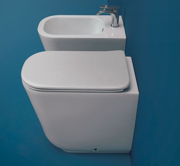 Биде Kerasan Tribeca 5120 с одним отверстием под смеситель