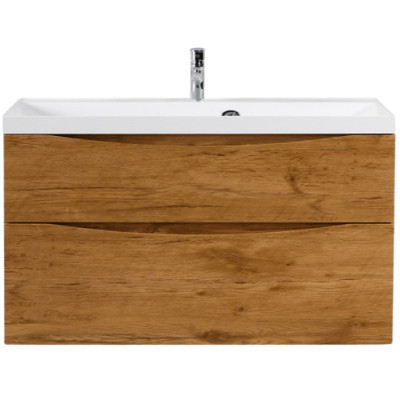 Тумба под раковину BelBagno Marino 80 MARINO-800-2C-SO-RN-P подвесная Rovere Nature МДФ / ЛДСП