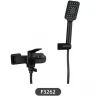 Смеситель для ванны Frap H62 F3262 Черный матовый латунь на стену