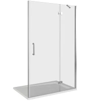 Душевая дверь Good Door Saturn WTW-130-C-CH-R 130 профиль Хром стекло прозрачное