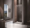 Душевая дверь Good Door Saturn WTW-130-C-CH-R 130 профиль Хром стекло прозрачное