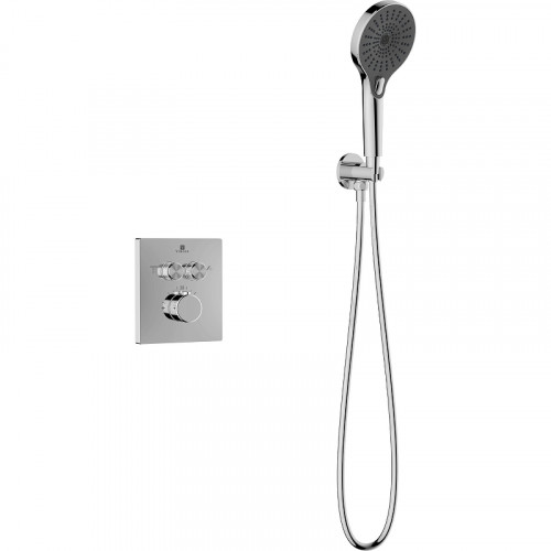 Душевая система Vincea Inspire VSFW-3I21MT5CH с термостатом Хром латунь встраиваемый