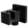 Гигиенический душ со смесителем WasserKRAFT А66096 Черный глянец латунь на стену