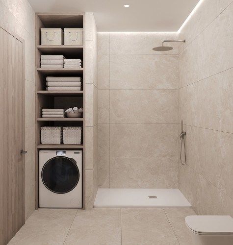 Душевой поддон из искусственного камня Starohome Solid 120х90 1237421 White Matt