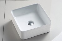 Раковина-чаша BelBagno 40 BB1421 Белая фаянс накладная