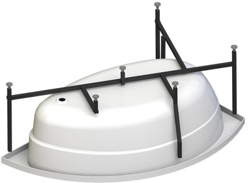 Акриловая ванна Radomir Vannesa Модерна 160x100 L 2-01-0-1-1-214 Белая без гидромассажа