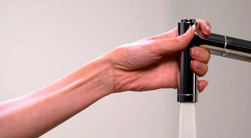 Смеситель для кухни Hansgrohe Metris 14820000 Хром латунь