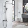 Душевая система Shevanik S4036T цвет Оружейная сталь
