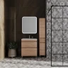 Тумба под раковину Style Line Атлантика 70 Люкс Plus СС-00002344 Ясень перламутр МДФ / ЛДСП