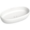 Раковина-чаша Salini Luce 70 110721M Белая матовая искусственный камень (литьевой мрамор) накладная