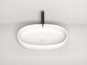 Раковина-чаша Salini Luce 70 110721M Белая матовая искусственный камень (литьевой мрамор) накладная