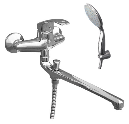 Смеситель для ванны Rav Slezak Mississippi MS057.5/1 универсальный Хром на стену