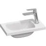 Раковина Ravak Classic II 40 XJX01140004 Белая искусственный камень (литьевой мрамор) подвесная, полувстраиваемая