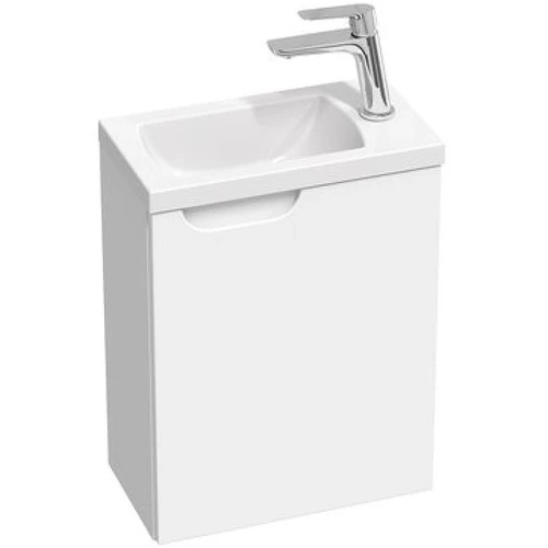 Раковина Ravak Classic II 40 XJX01140004 Белая искусственный камень (литьевой мрамор) подвесная, полувстраиваемая