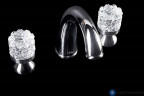 Смеситель для раковины Boheme Crystal 277-CRST/2 Хром латунь