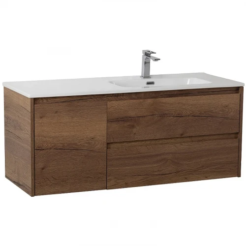Тумба под раковину BelBagno Kraft 100 R KRAFT-1000-2C-1A-SO-RT-R подвесная Rovere Tabacco МДФ / ЛДСП