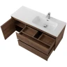 Тумба под раковину BelBagno Kraft 100 R KRAFT-1000-2C-1A-SO-RT-R подвесная Rovere Tabacco МДФ / ЛДСП