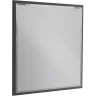 Зеркало Cezares Interni 100 CZR-SPC-INT-1000-900-LED-TCH-WARM-TIT с подсветкой Титан с сенсорным выключателем и подогревом МДФ / ЛДСП, стекло