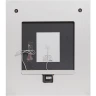 Зеркало Cezares Interni 100 CZR-SPC-INT-1000-900-LED-TCH-WARM-TIT с подсветкой Титан с сенсорным выключателем и подогревом МДФ / ЛДСП, стекло