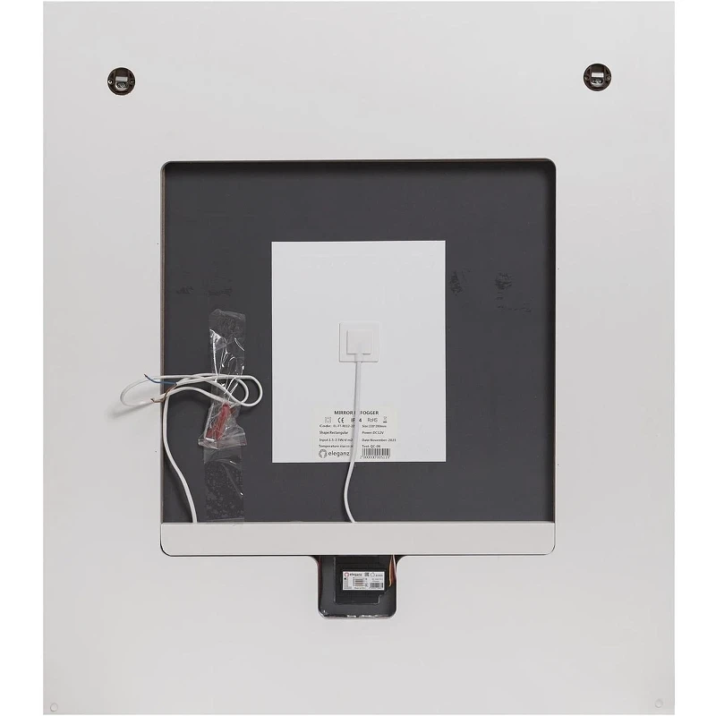 Зеркало Cezares Interni 100 CZR-SPC-INT-1000-900-LED-TCH-WARM-TIT с подсветкой Титан с сенсорным выключателем и подогревом МДФ / ЛДСП, стекло
