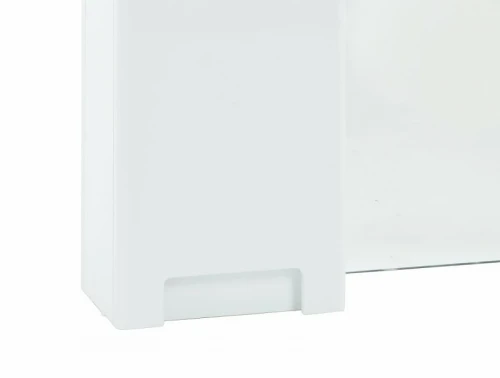 Зеркало со шкафом Bellezza Пегас 50 R 4610406021019 Белое МДФ / ЛДСП, стекло