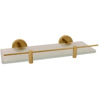 Стеклянная полка Rav Slezak Colorado COA0900/30ZK Золотистая крацованная