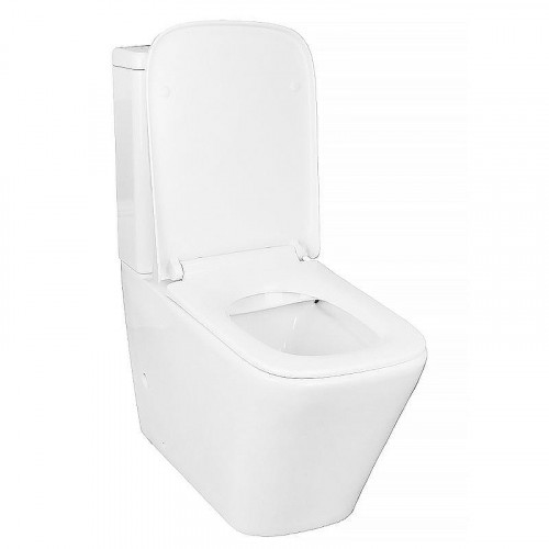 Унитаз компакт Azario Quadro AZ-2175-1 цвет Белый