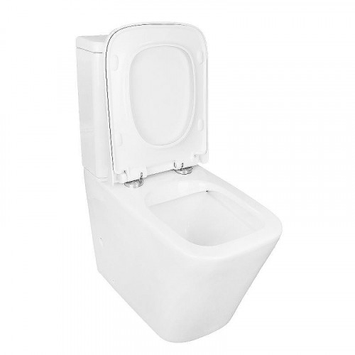 Унитаз компакт Azario Quadro AZ-2175-1 цвет Белый