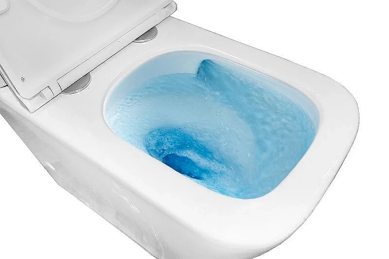 Унитаз компакт Azario Quadro AZ-2175-1 цвет Белый