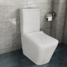 Унитаз компакт Azario Quadro AZ-2175-1 цвет Белый