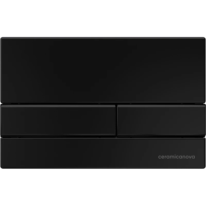Комплект унитаза с инсталляцией Ceramicanova Metropol CN4002MB_1002B_1000 с сиденьем Микролифт и Черной матовой клавишей смыва фарфор подвесной
