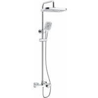 Душевая система Rose R18 R1896-6 с термостатом Хром
