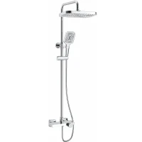 Душевая система Rose R18 R1896-6 с термостатом Хром