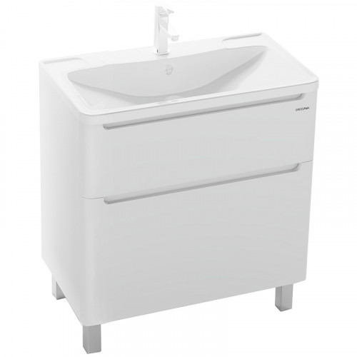 Тумба под раковину Grossman Адель 80 108007 Белая МДФ / ЛДСП