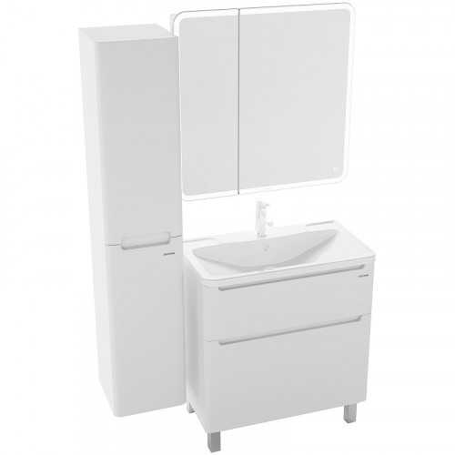 Тумба под раковину Grossman Адель 80 108007 Белая МДФ / ЛДСП