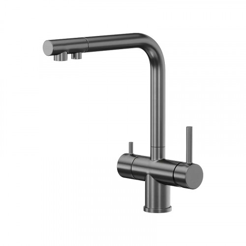 Смеситель для кухни Reflexion Lago RX9903BL цвет Оружейная сталь