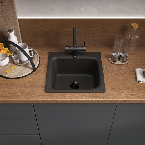 Смеситель для кухни Reflexion Lago RX9903BL цвет Оружейная сталь